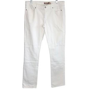 Paige Skyline Jeans Optic White Sz 31 Style# 1139008 Cut# 206423